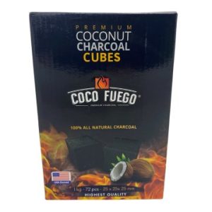 Coco Fuego Coconut Charcoal - Cubes (Black)