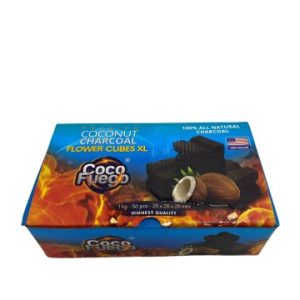 Coco Fuego Coconut Charcoal - Flower Cubes XL